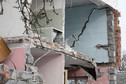 Zniszczony dom po wybuchu gazu w miejscowości Olszewnica Nowa