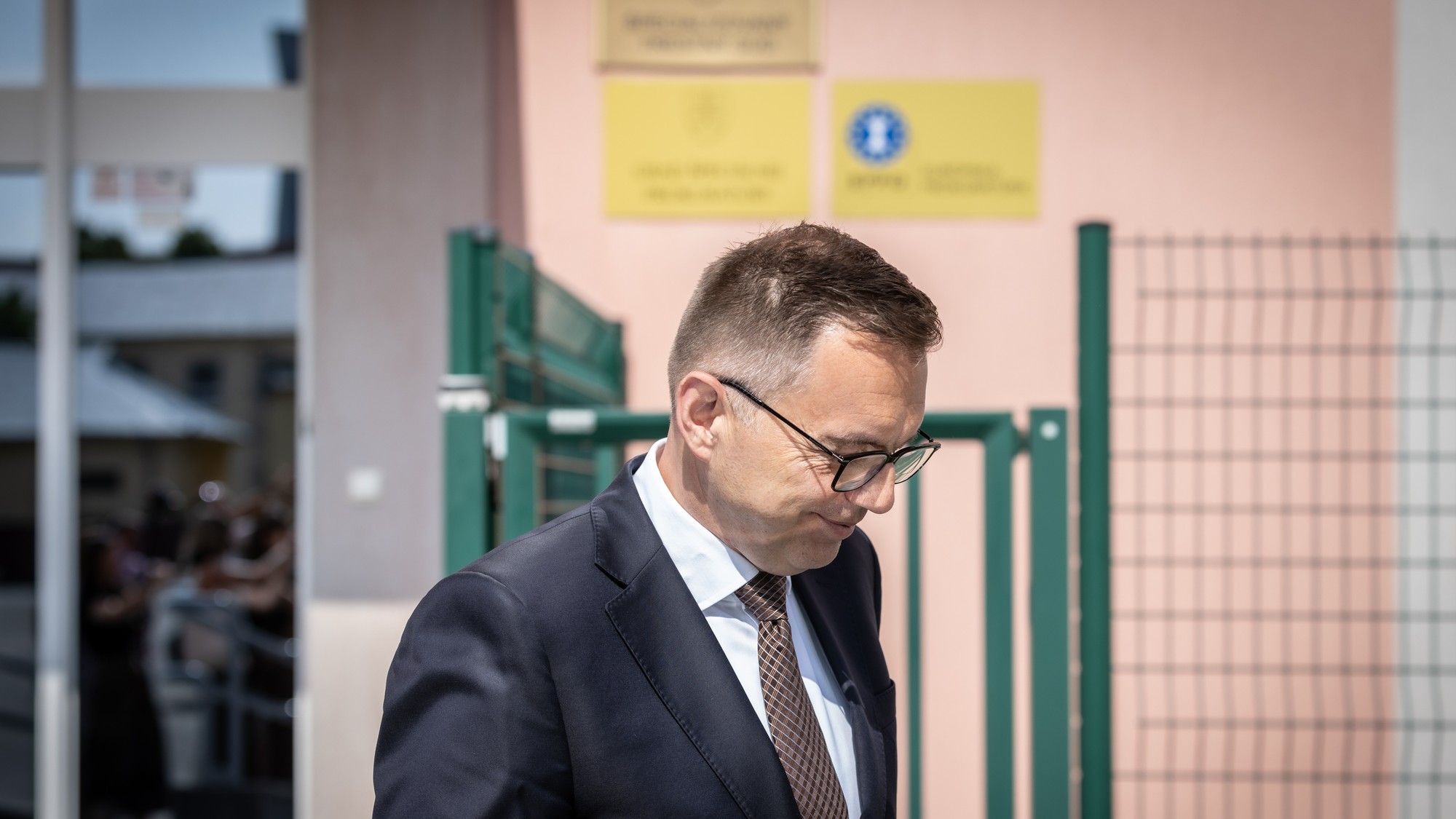Peter Kažimír na Špecializovanom trestnom súde v Pezinku 3.7.2023