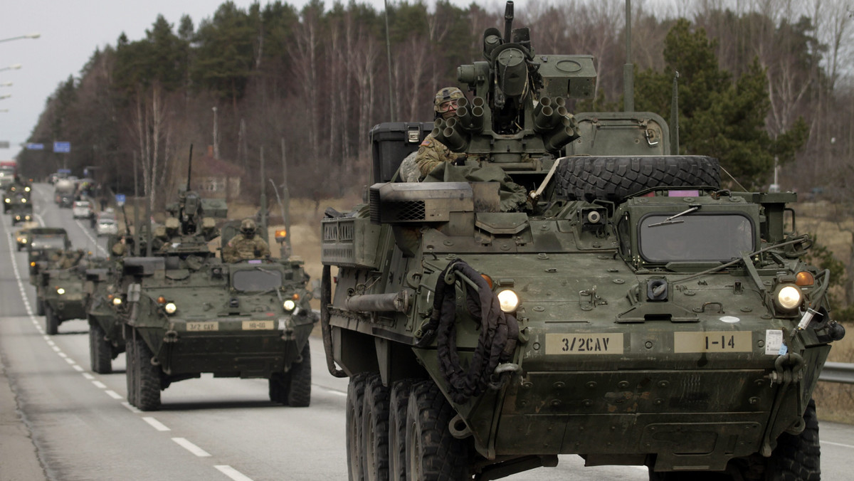 LATVIA USA MILITARY CONVOY (US Army Dragoon Ride through Europeean countries)