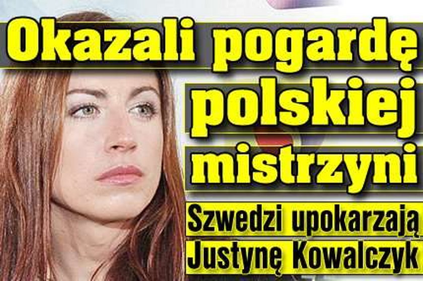 Upokarzają mistrzynię, bo jest Polką?