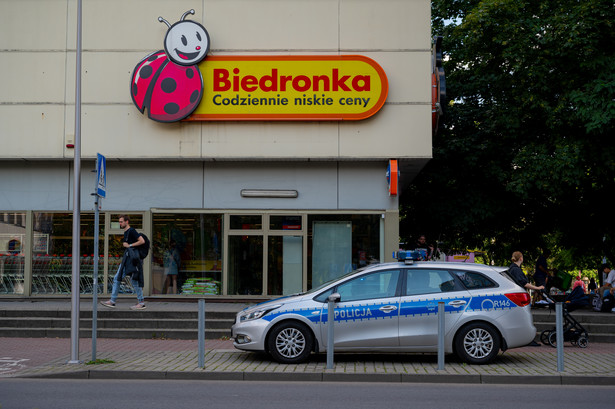 Tragedia na parkingu Biedronki