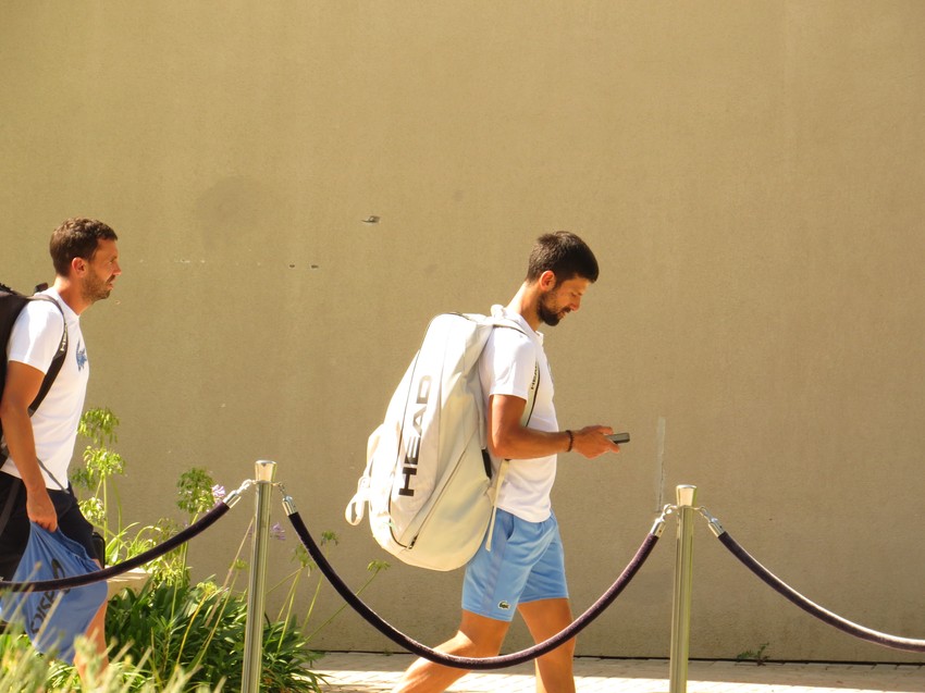 Novak Đoković i Karlos Gomez