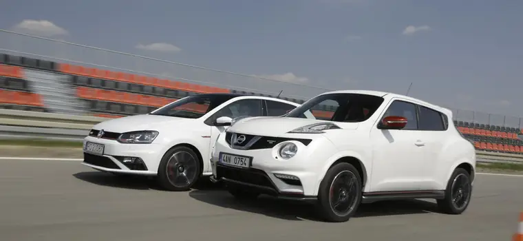 Nissan Juke Nismo RS kontra VW Polo GTI - Niby są inne, a jednak...