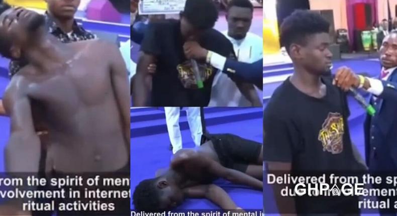I killed 2 Ghanaian virgins, ate hearts for money ritual – Nigerian man confesses in church