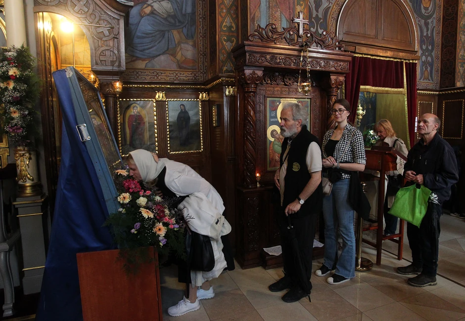 doček moštiju Svetog Save