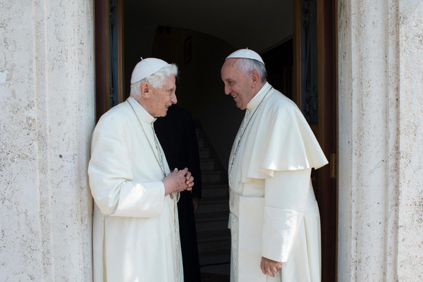 Papież Franciszek i Benedykt XVI