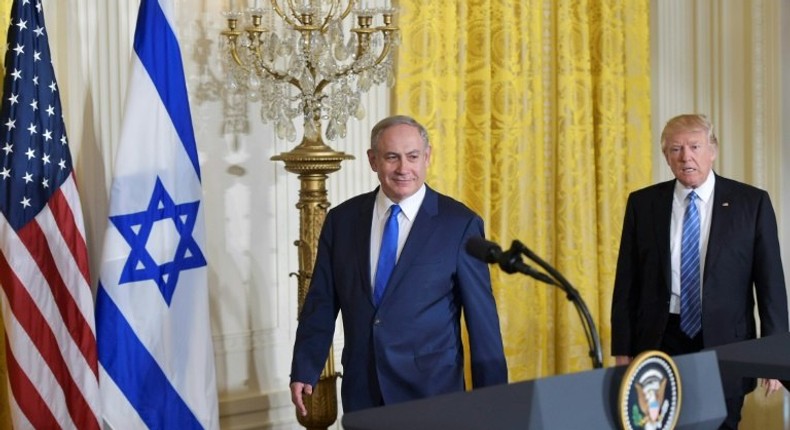 [Donald Trump and Benjamin Netanyahu] spoke at length about the dangers arising from the nuclear deal with Iran and Iranian aggression in the (Middle East) region and the need to work together to deal with those dangers, said the PM's office