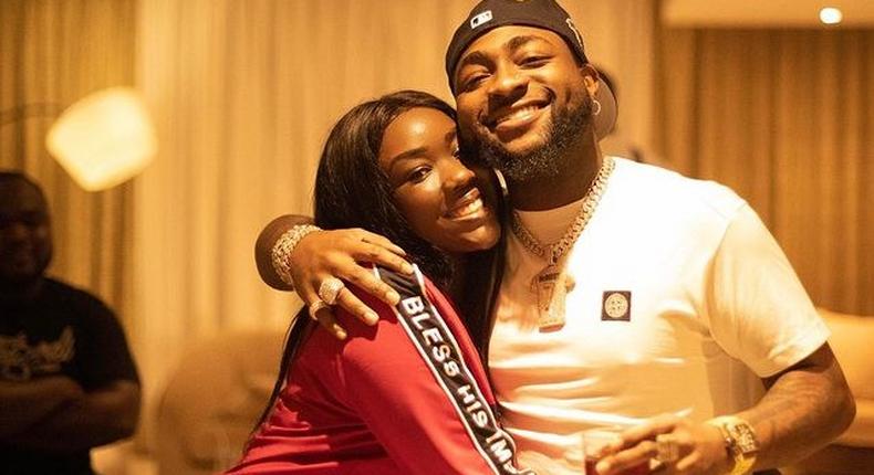 Stonebwoy’s wife hangs out with Davido