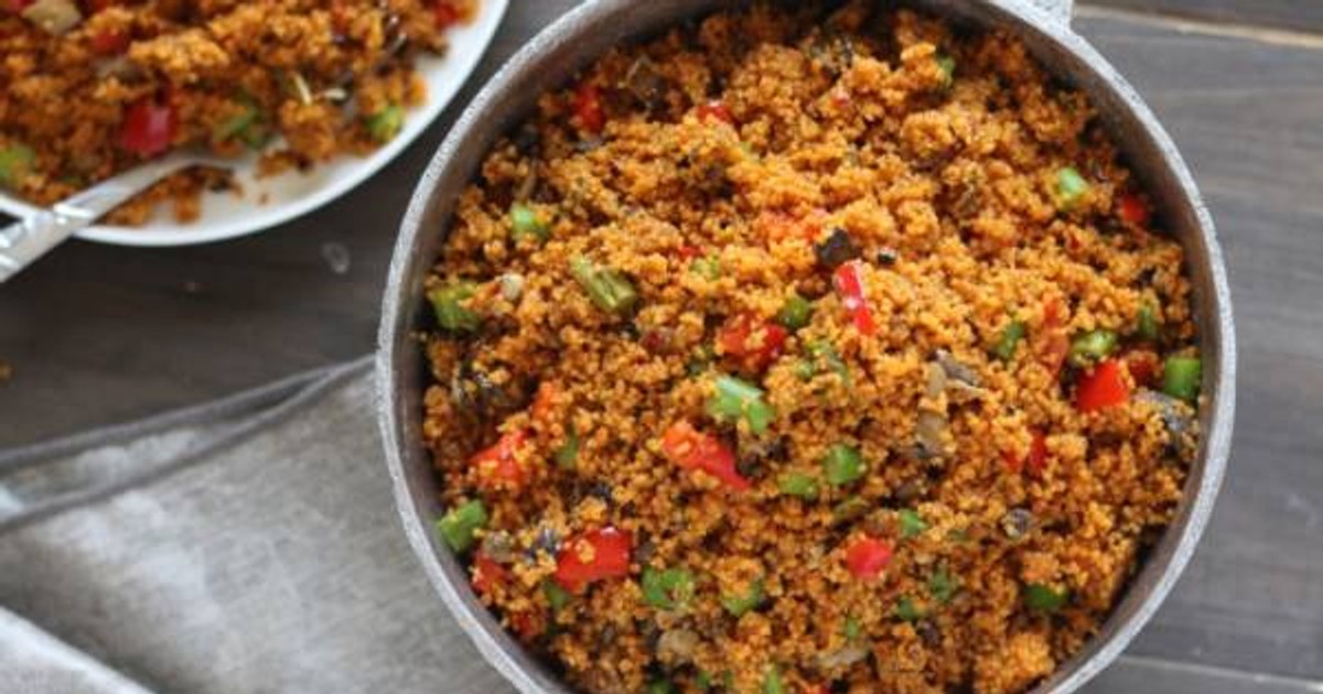 Recipe of the day How to prepare jollof couscous in 20 minutes Pulse