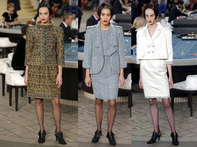 Pokaz kolekcji Karla Lagerfelda podczas Paris Fashion Week