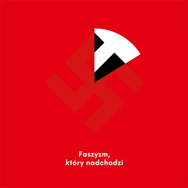 Okładka książki &quot;Faszyzm, który nadchodzi&quot;