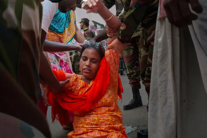 požar u fabrici odeće u Bangladešu