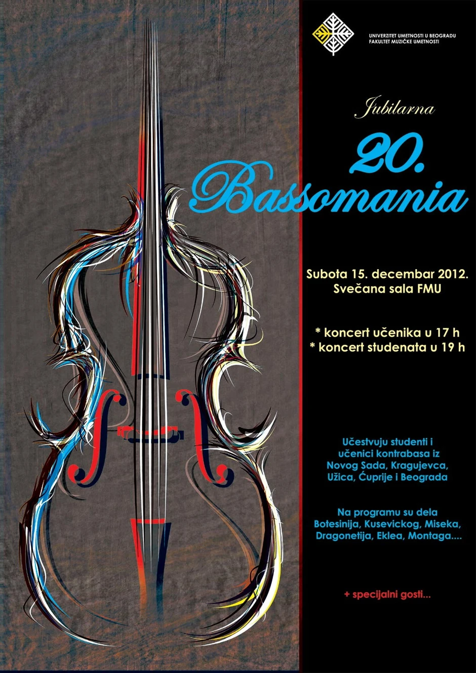 Jubilarna 20. "Bassomania"