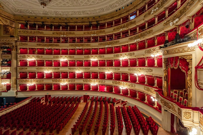 La Scala Mediolan, opera Włochy