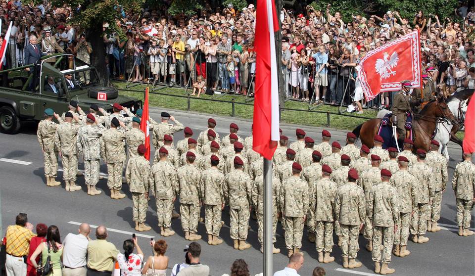 WARSZAWA ŚWIĘTO WOJSKA POLSKIEGO DEFILADA