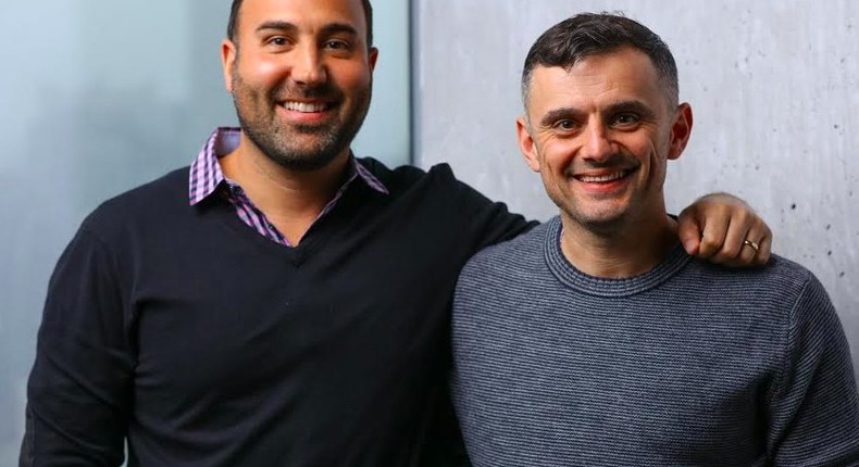 From left: Ryan Harwood, CEO of The Gallery and PureWow, and Gary Vaynerchuk, CEO of VaynerX and VaynerMedia