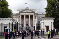 WARSZAWA AMBASADA ROSJI DEMONSTRACJA UKRAINY