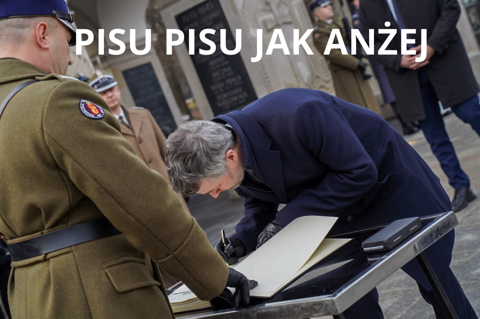 Wizyta króla Fryderyka X w Polsce — memy 