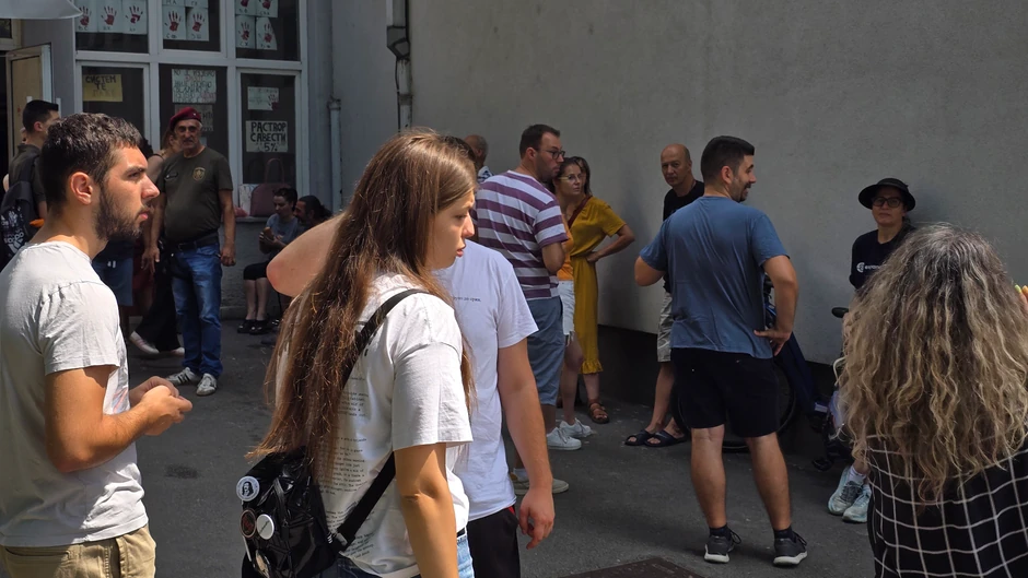 Studenti u blokadi iz Visoke zdravstvene škole