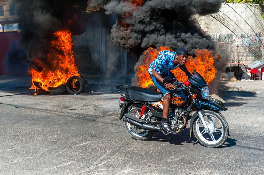 Protesti u Port-o-Prensu u decembru 2021.