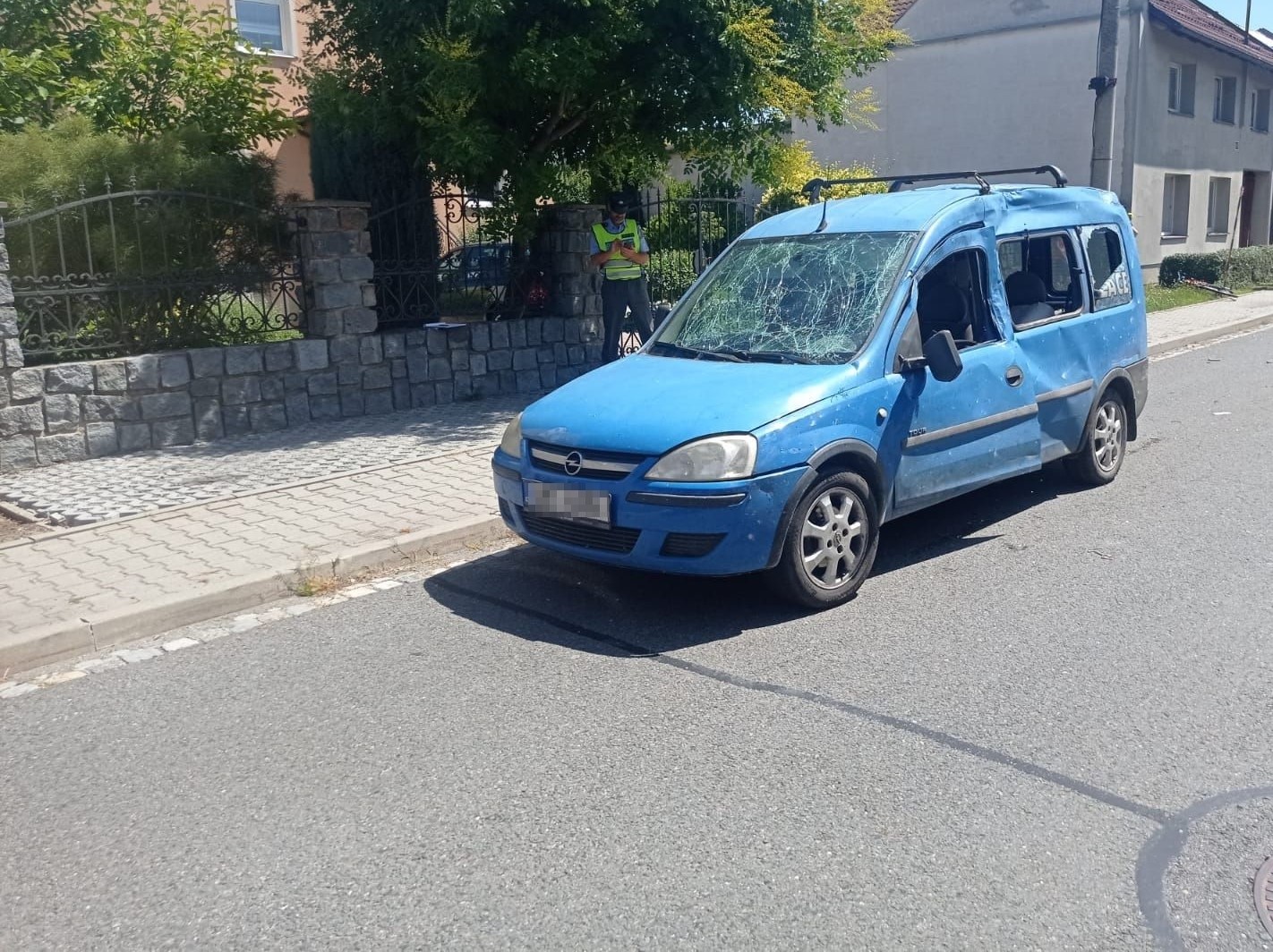  V obci pri Prostějove vybuchol dom.