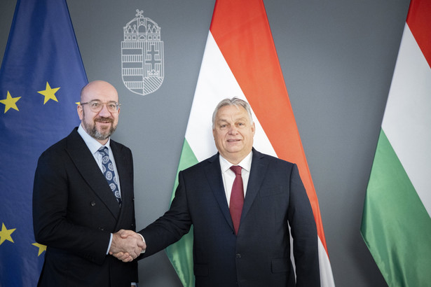 Viktor Orban i Charles Michel
