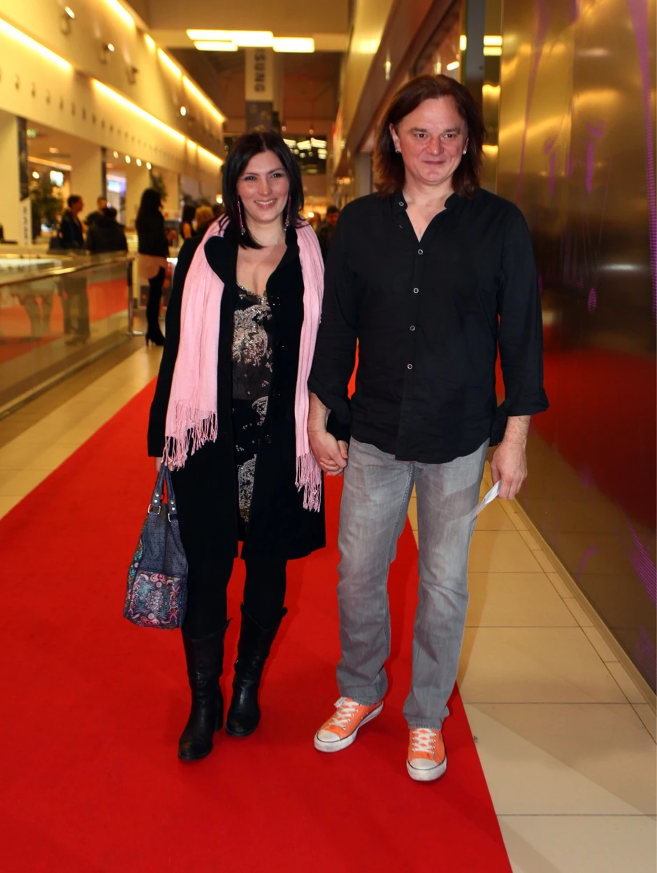 Srđan Čolić sa suprugom