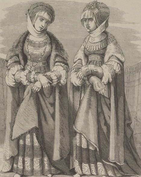 XVI-wieczne mężatki wysokiego stanu (polona).