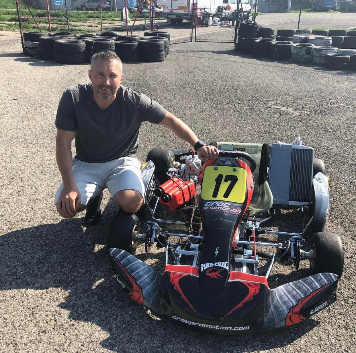 Bývalý hokejista Ľubomír Višňovský je milovník motošportu. 