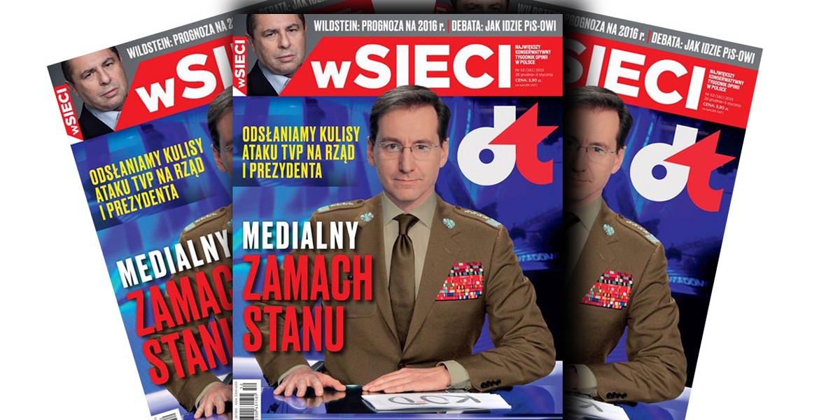 Kraśko pozwie "wSieci" za szokującą okładkę