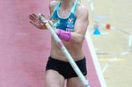 FILE AUSTRIA ATHLETICS POLE VAULTER KIRA GRUENBERG