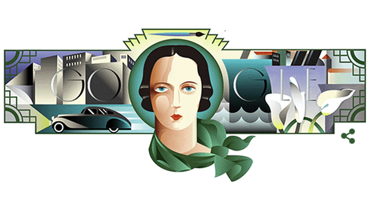 Tamara Łempicka pojawiła się w Google Doodle 16 maja 2018, czyli w 120. rocznicę swoich urodzin. Dzisiejsza bohaterka Google Doodle to wielka artystka, polska malarka epoki art déco. Tamara Łempicka ze względu na swoją odważną twórczość i burzliwe życie prywatne zyskała przydomek "baronowa z pędzlem". Dzisiejszy dzień, 16 maja 2018, Google poświęciło właśnie tej artystce czyniąc ją bohaterką Google Doodle. Co jeszcze warto wiedzieć o Tamarze Łempickiej?