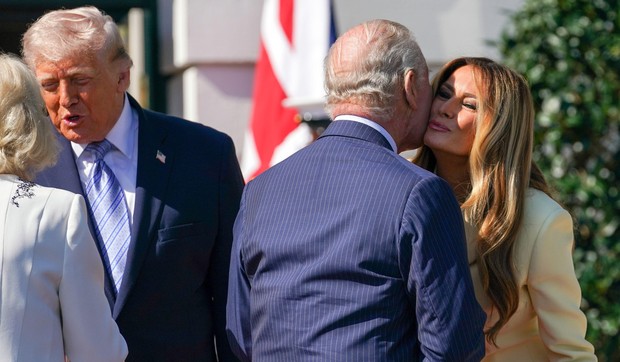Melanija i Donald Tramp dočekali Čarlsa i Kamilu
