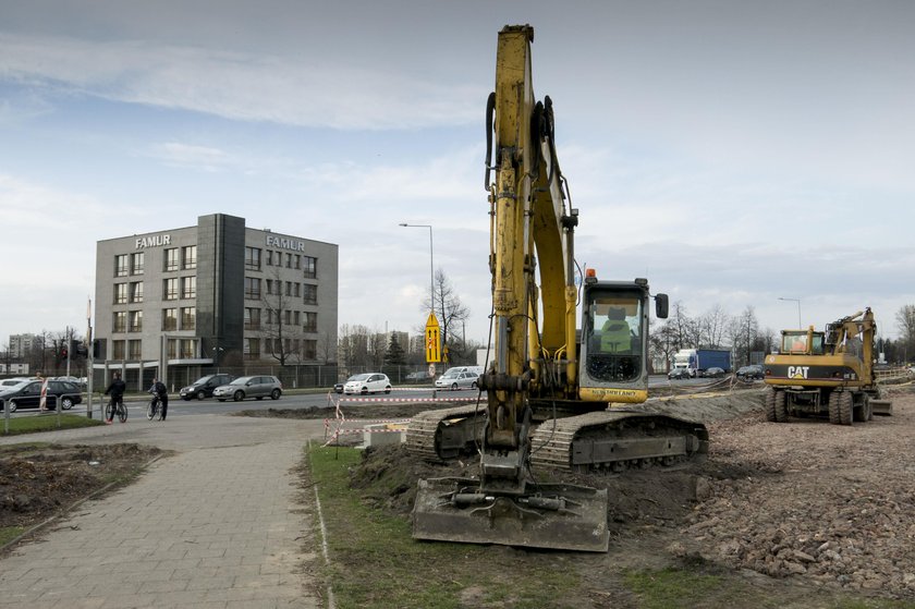 Katowice. Przebudowa skrzyżowania Armii Krajowej i Kościuszki