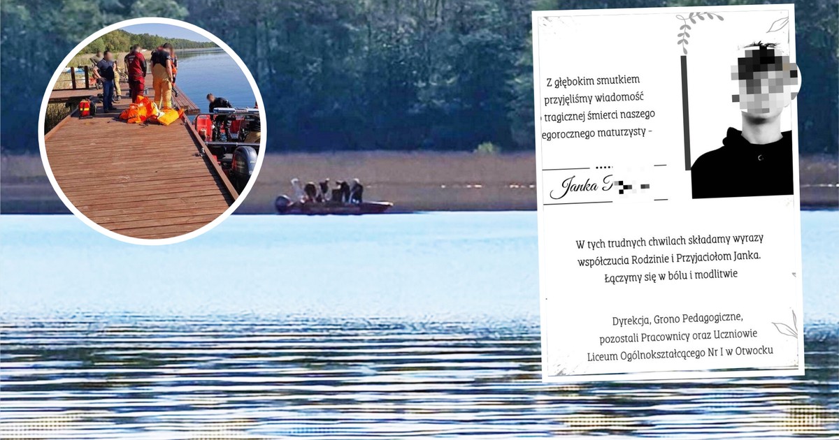 Tragiczna śmierć maturzysty Janka w jeziorze Juksty