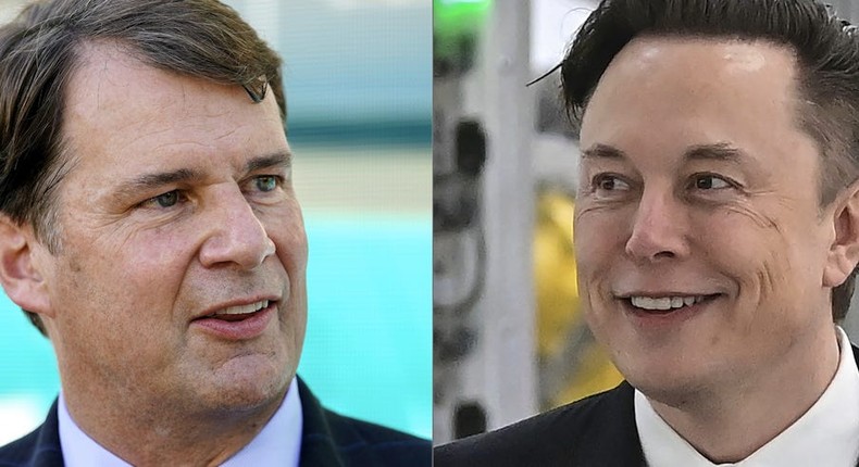 Jim Farley and Elon Musk