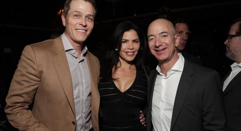 Jeff Bezos Lauren Sanchez Patrick Whitesell