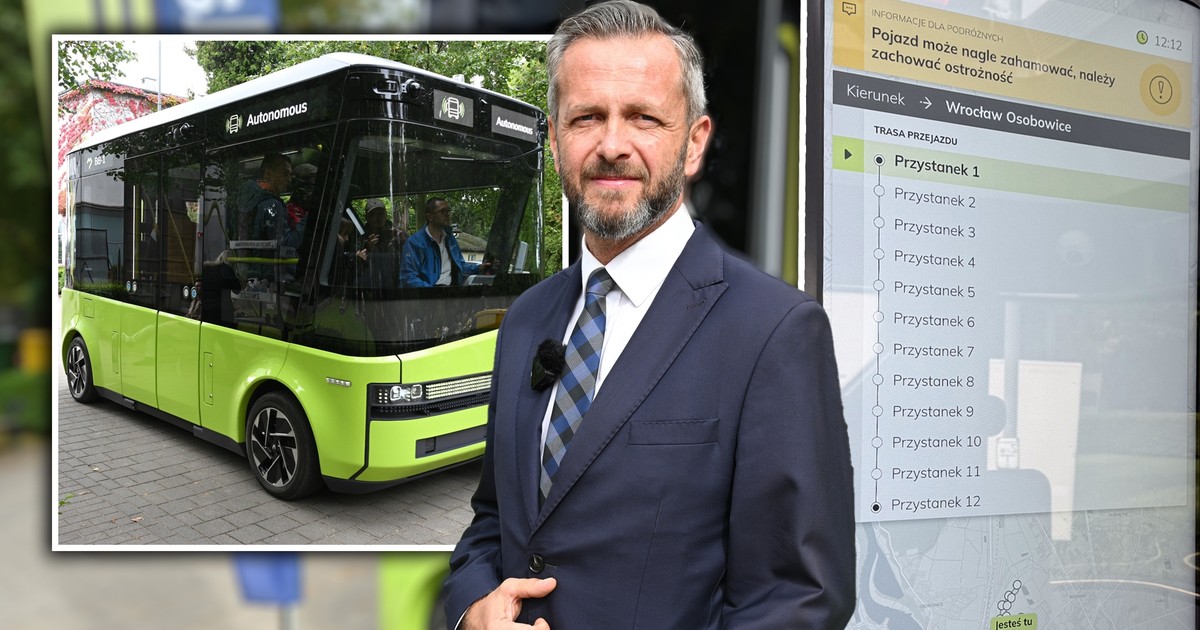 Minibus bez kierowcy będzie woził ludzi we Wrocławiu. Nie boją się wsiadać?