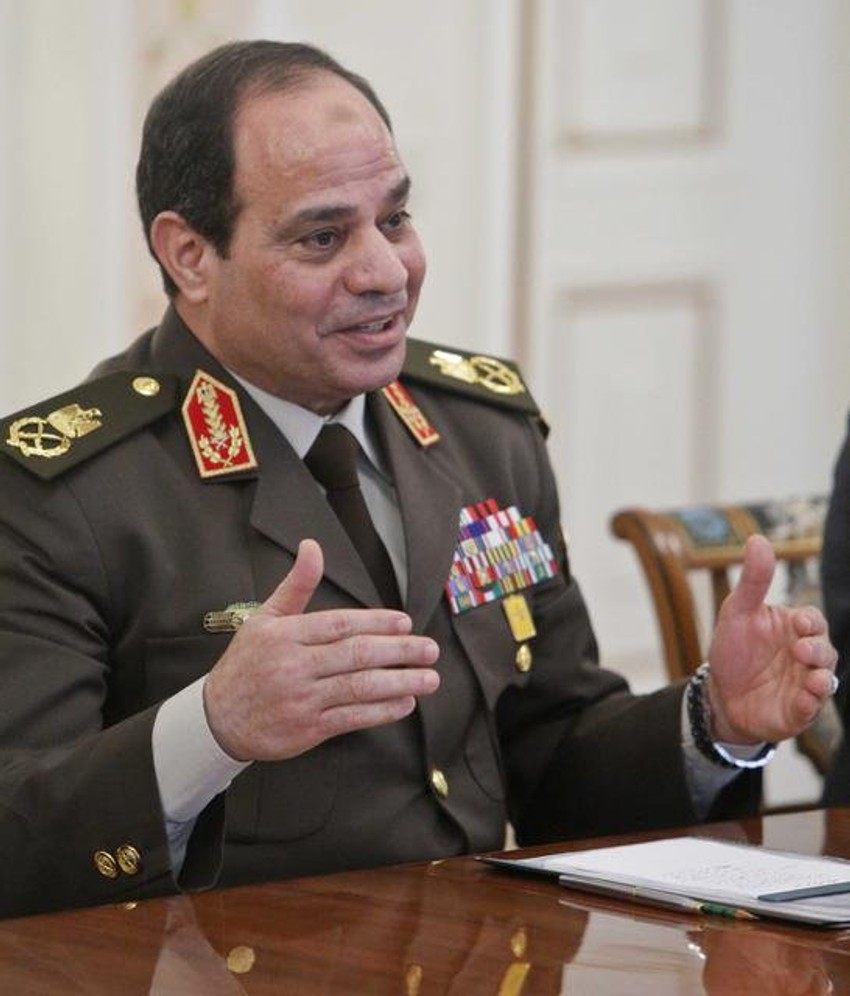 Feldmaršal predsednik Abdel Fatah al Sisi