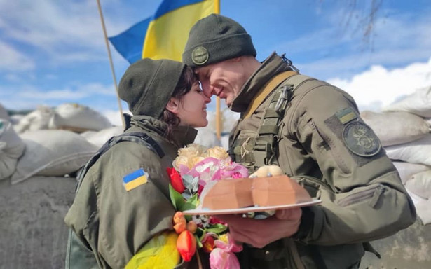 Ukraiński ślub w czasie wojny