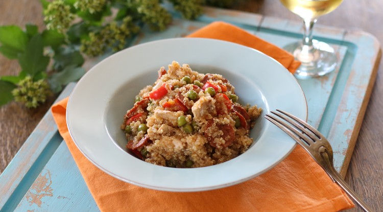 Quinoa paella recept / Fotó: Ringier