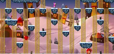 Screen z gry "Super Granny: Winter Wonderland"