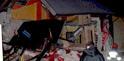 Wybuchł sklep w Pruszczu Gdańskim. FOTO