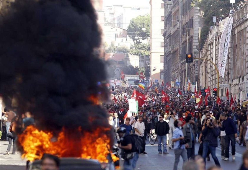 Biedacy przeciw bogaczom. Protesty w całej Europie