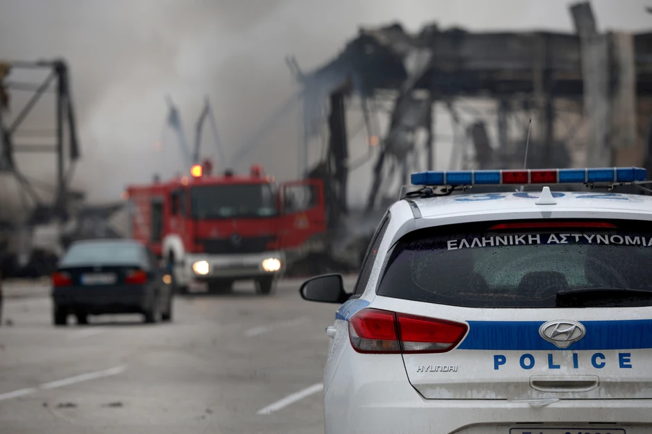 Požar u fabrici u Grčkoj