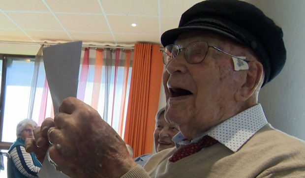 Najstariji Francuz Moris Le Kutur