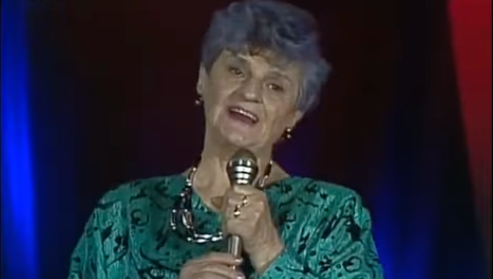 Slovenská speváčka Melánia Olláryová. 