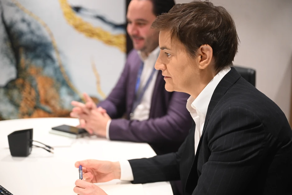 Brnabić i Peter Sorensen