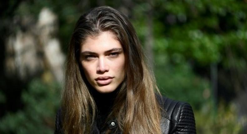 Brazilian transgender model Valentina Sampaio says she is proud to be a role model for the LGBT community