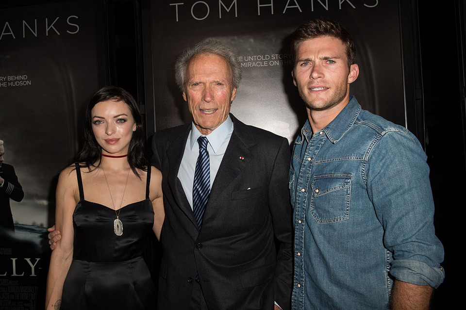 Sławni ojcowie i ich synowie: Clint Eastwood i Scott Eastwood (na zdjęciu z córką aktora, Francescą)